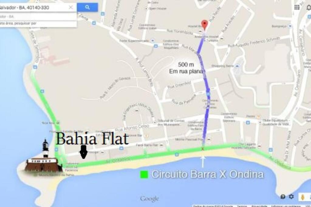 公寓 Flat Na Barra - Frente A - Circuito Do Carnaval