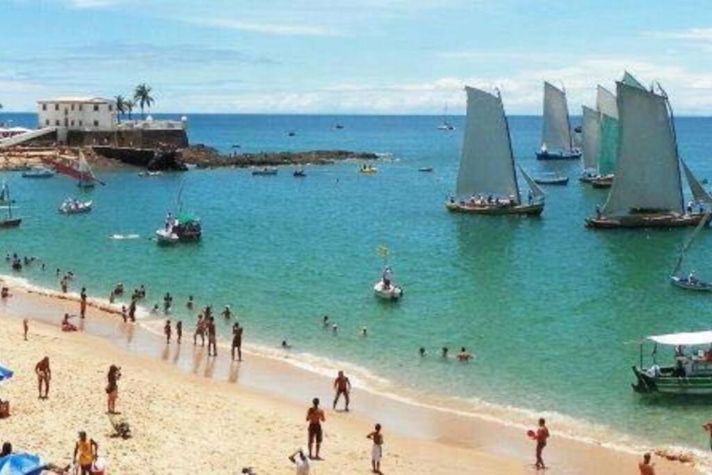 公寓 Flat Na Barra - Frente A - Circuito Do Carnaval 萨尔瓦多