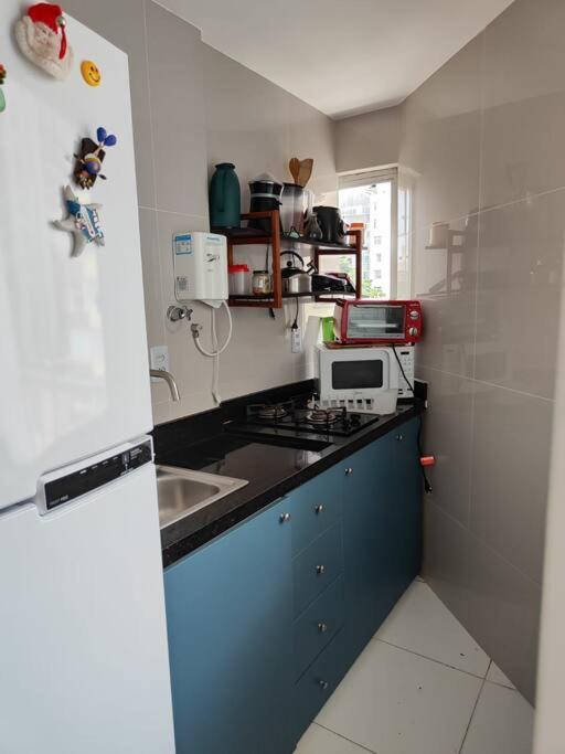 公寓 Flat Na Barra - Frente A - Circuito Do Carnaval *